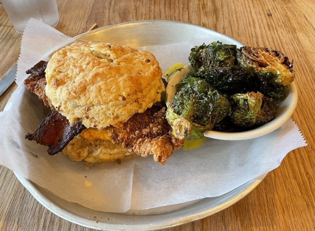 Bantam + Biddy signature dishes 1/2 Grilled Piri Piri Chicken 
Blackened Chicken Burger
Fried Chicken Tenders